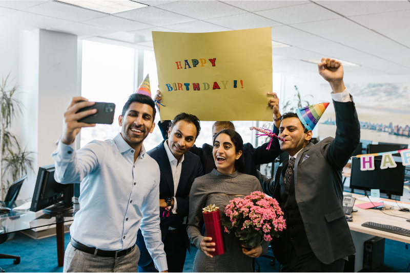 Thank You Message for Birthday Wishes to Colleagues