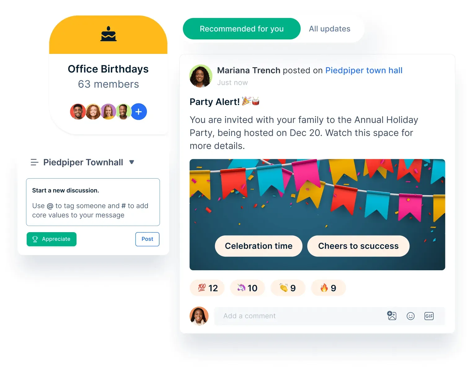 Social intranet – A Hub for community & connection